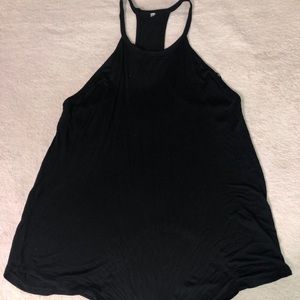 black halter top
